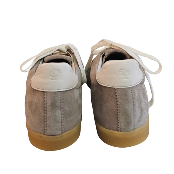 Elia Maurizi, weicher Sneaker in Greige