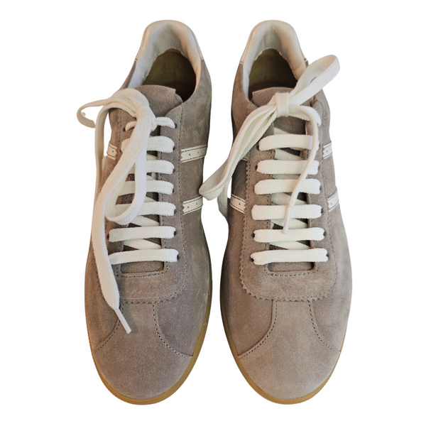 Elia Maurizi, weicher Sneaker in Greige