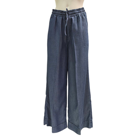 European Culture, lässige, weite Jeanshose