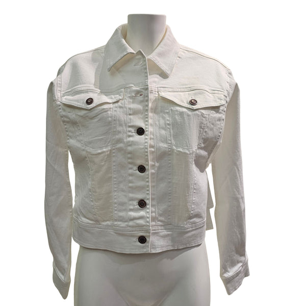 European Culture, halbtransparente Jeansjacke