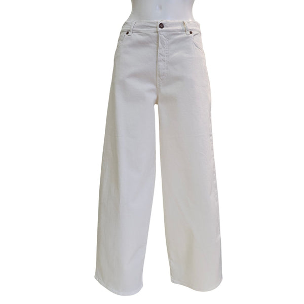 European Culture, Jeanshose in Ecru