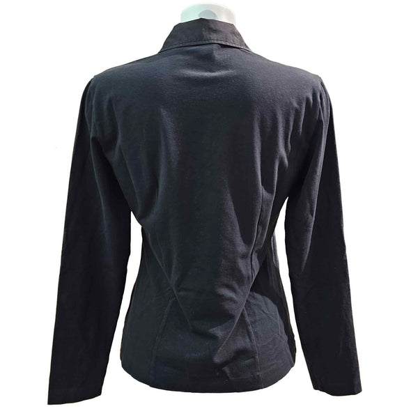European Culture, Rüschenbluse in Schwarz