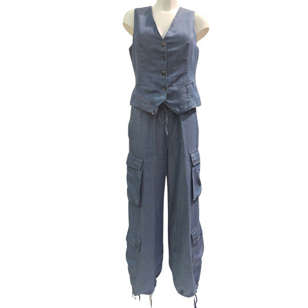 European Culture, lässige Jeans/Cargohose