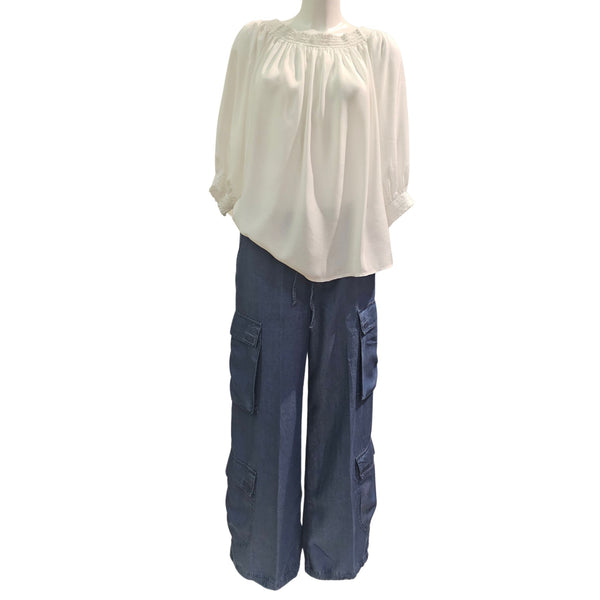 European Culture, lässige Jeans/Cargohose