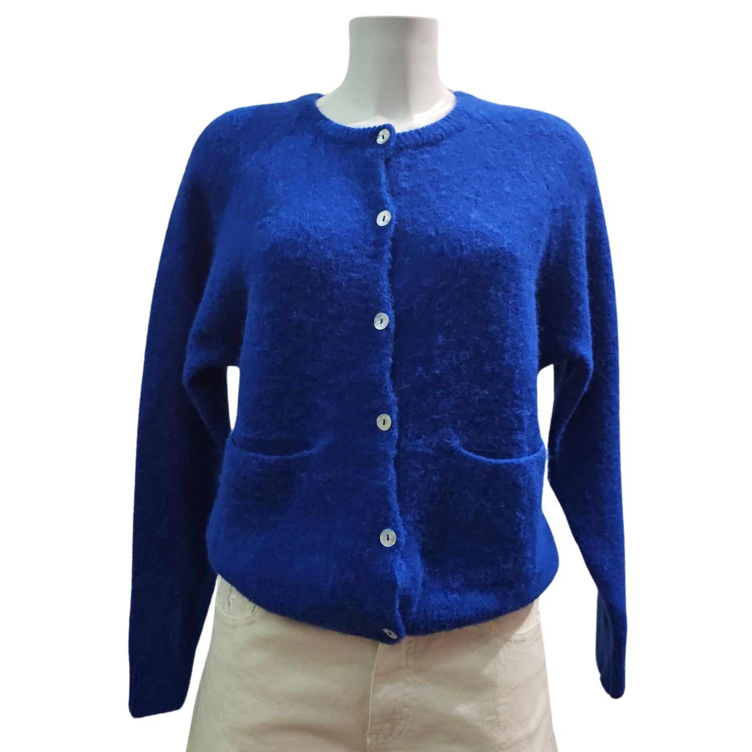 FRNCH PARIS, CALIXTA, Strickjacke, Cardigan in Royalblau