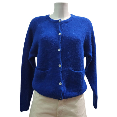 FRNCH PARIS, CALIXTA, Strickjacke, Cardigan in Royalblau