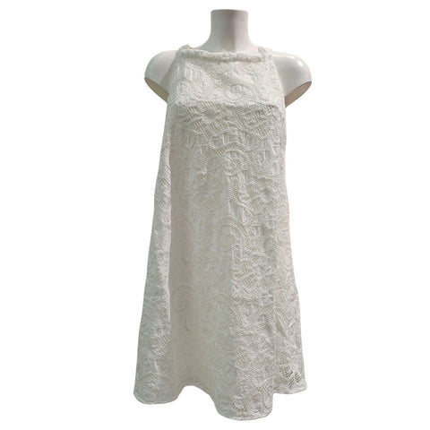 FRNCH PARIS, AFNANE, luftiges Sommerkleid in Offwhite