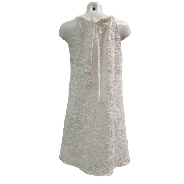 FRNCH PARIS, AFNANE, luftiges Sommerkleid in Offwhite
