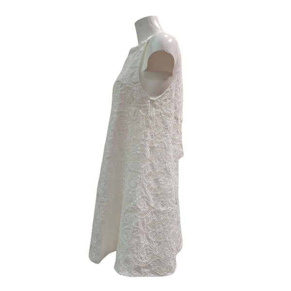 FRNCH PARIS, AFNANE, luftiges Sommerkleid in Offwhite