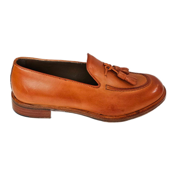 Flecs, Loafer im Collegestyle in Orange