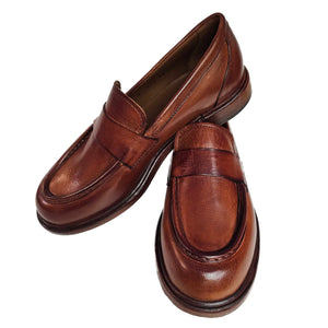 Flecs, Loafer in Cognacbraun