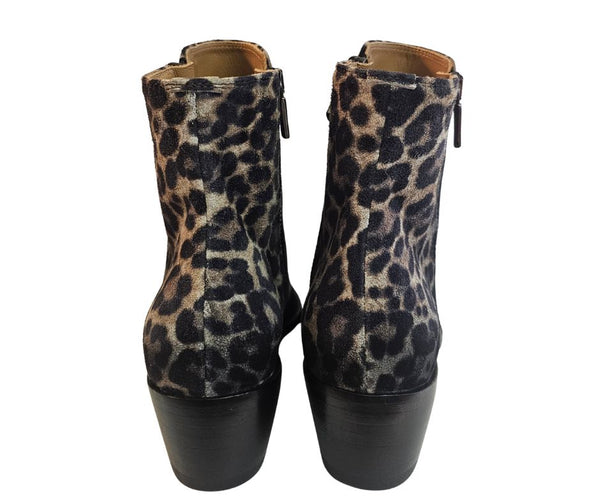 Ghost, Cowboy-Stiefelette in Leo Print