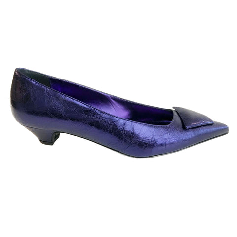 Giampaolo Viozzi, Pumps in Lila-Metallic