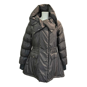 HEYER, Steppjacke mit XL Kragen in Schwarz