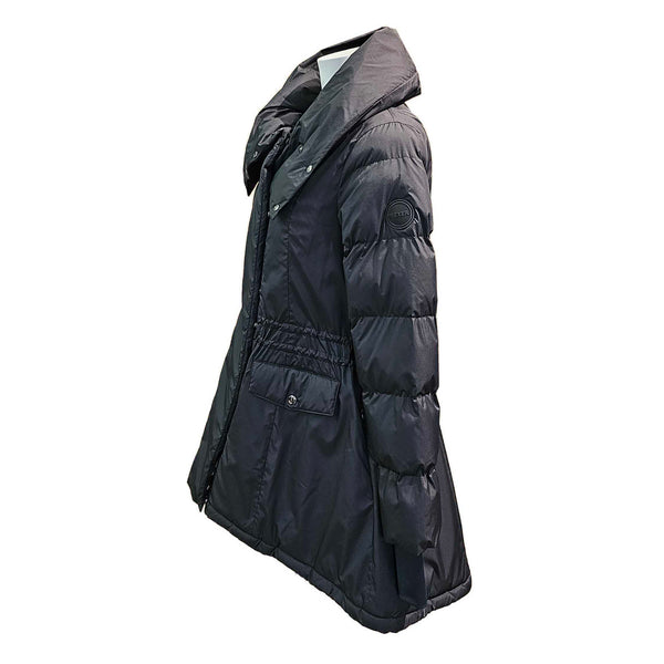 HEYER, Steppjacke mit XL Kragen in Schwarz