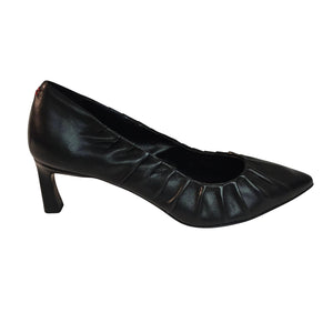 Halmanera, extravaganter Pumps in Schwarz