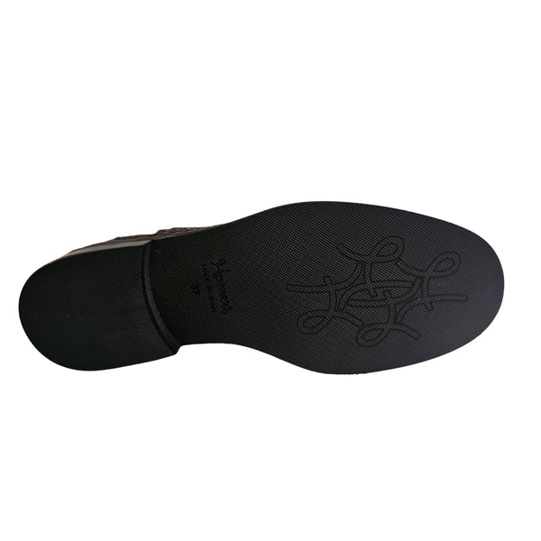 Homers, Chelsea Flechtstiefelette in Braun