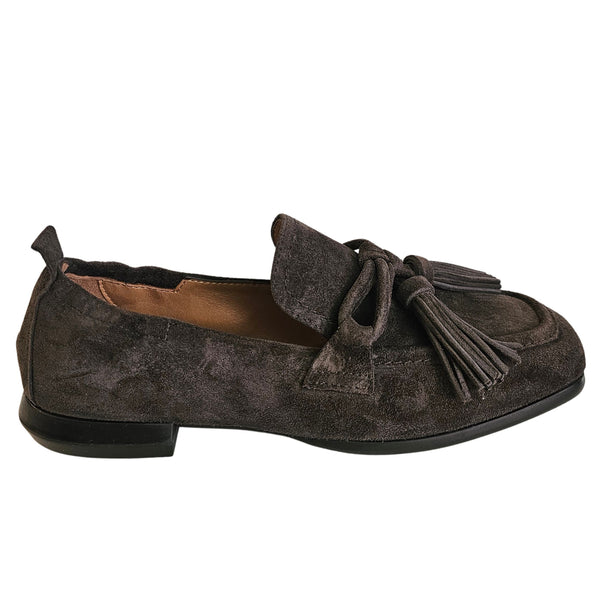 Homers, Loafer aus Wildleder dunkelbraun