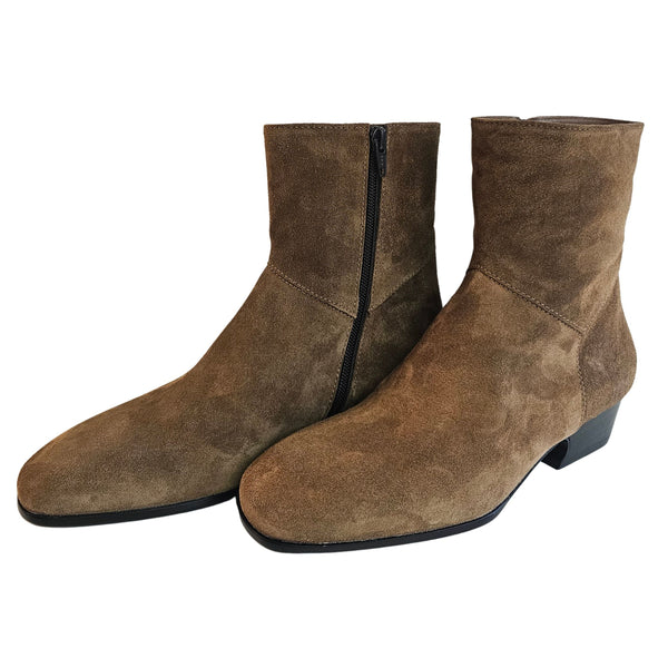 Homers, Wildlederstiefelette in hellbraun