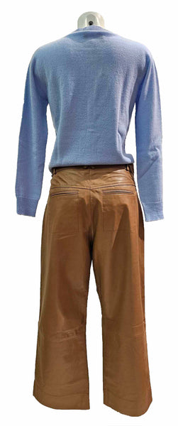 BTF, Culotte aus Nappaleder in Caramel