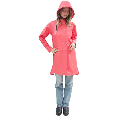 Ilse Jacobsen, korallefarbener Regenmantel, Rain 71