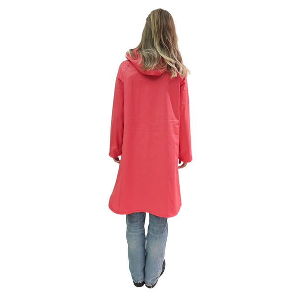 Ilse Jacobsen, korallefarbener Regenmantel, Rain 71