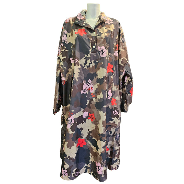 Ilse Jacobsen, Regencape mit Kapuze in Camouflageprint