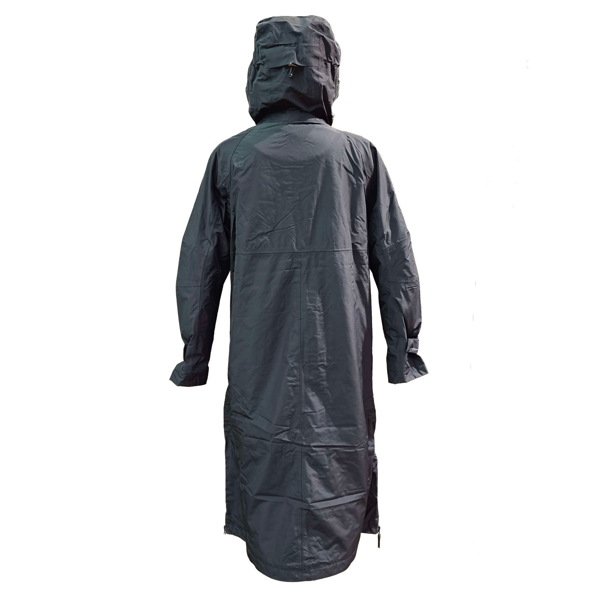 Ilse Jacobsen, Rain 150, langer Regenmantel in Schwarz – Schuhe by