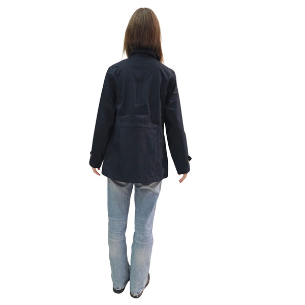 Ilse Jacobsen, Jacke im Trenchcoatstil, TRENCHRAIN 02, Dark Indigo