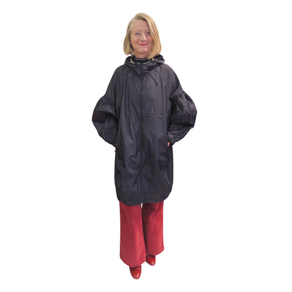 Ilse Jacobsen, leichter Wettermantel, Dark Indigo Gold
