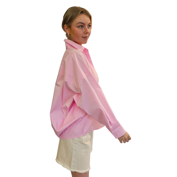 JIJI, weit geschnittene Bluse LENNY in Rosa
