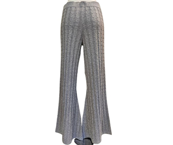 Joyce & Girls, SALOME, Strickhose in Silbergrau