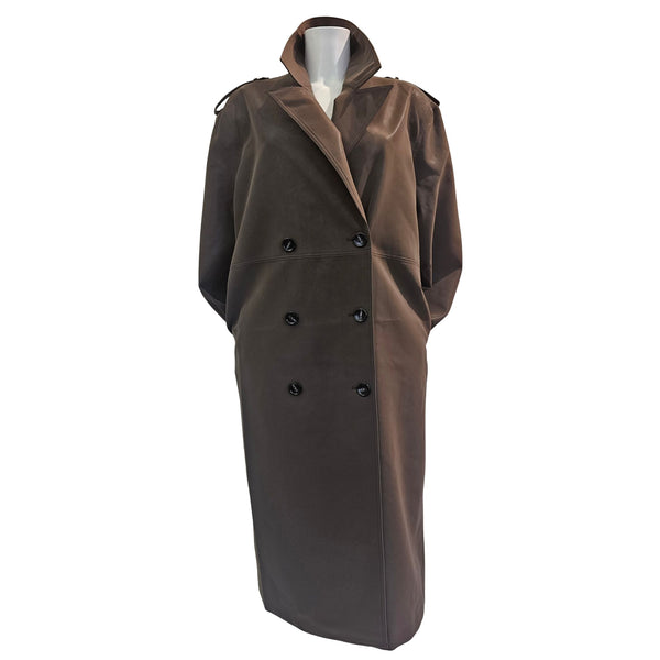 JIJI, Oversize Mantel AISHA in Dunkelbraun