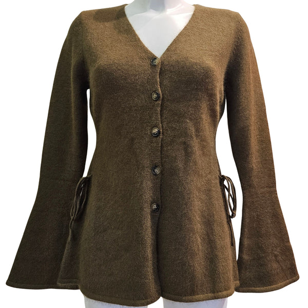 JIJI, Strickjacke LORINDA in Kaki