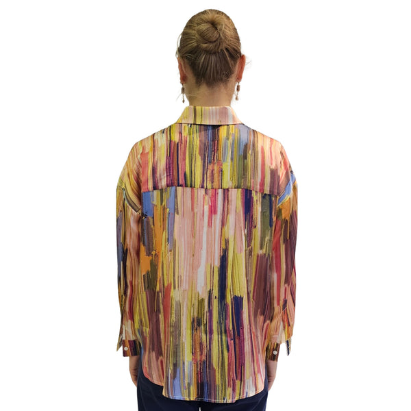 Joyce & Girls, Bunte Seidenbluse "SYDNEY"