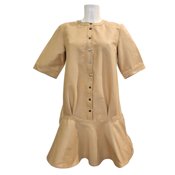 Joyce & Girls, KIMBERLEY, Volantkleid in Beige