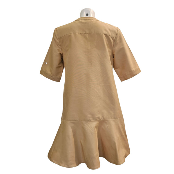 Joyce & Girls, KIMBERLEY, Volantkleid in Beige