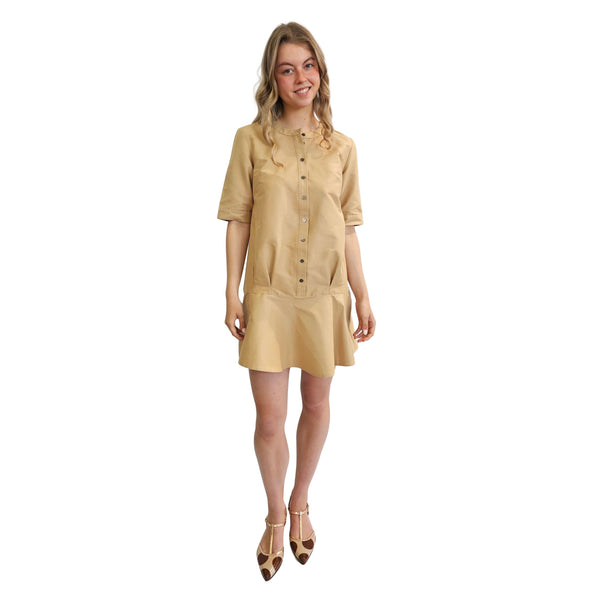 Joyce & Girls, KIMBERLEY, Volantkleid in Beige