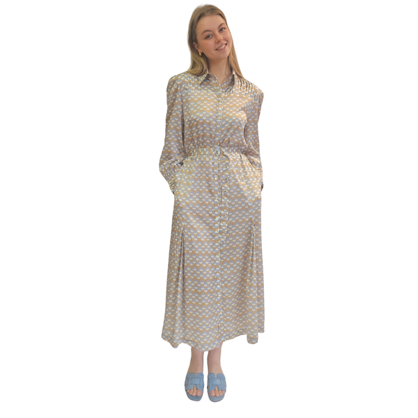 Joyce & Girls, VANILLA, Maxikleid in sommerlichen Farben