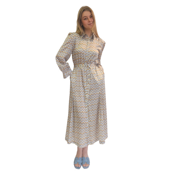 Joyce & Girls, VANILLA, Maxikleid in sommerlichen Farben