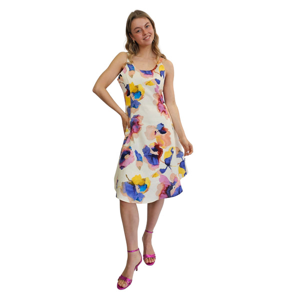 Joyce & Girls, VIOLETTA, Sommerkleid mit blumigem Druck