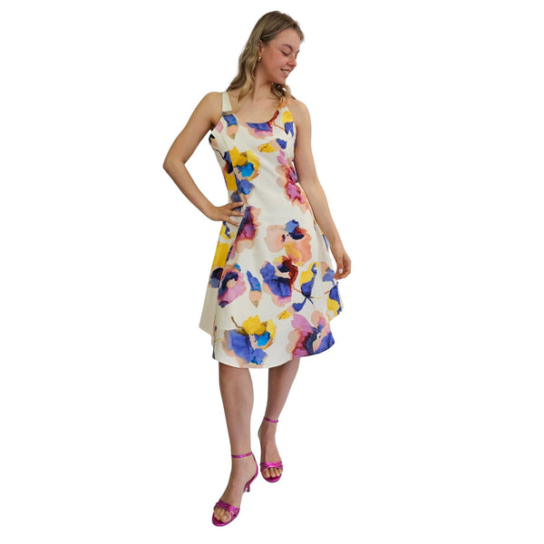 Joyce & Girls, VIOLETTA, Sommerkleid mit blumigem Druck