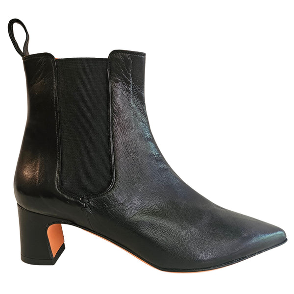 KRL-Kroll, Nappaleder Stiefelette in Schwarz
