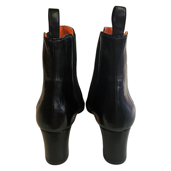 KRL-Kroll, Nappaleder Stiefelette in Schwarz