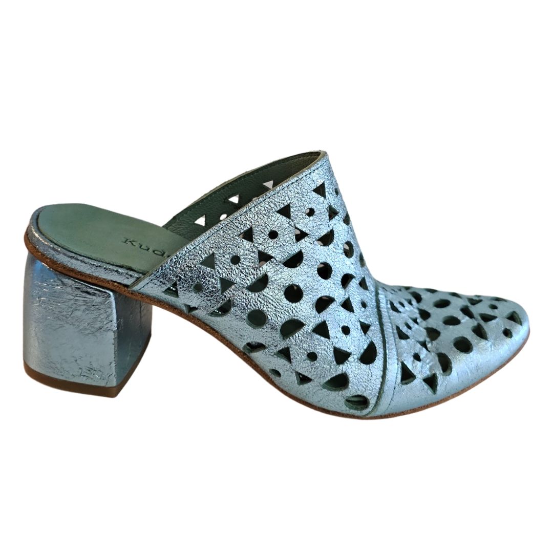 Kudetà, Pantolette in Metallic-Türkis