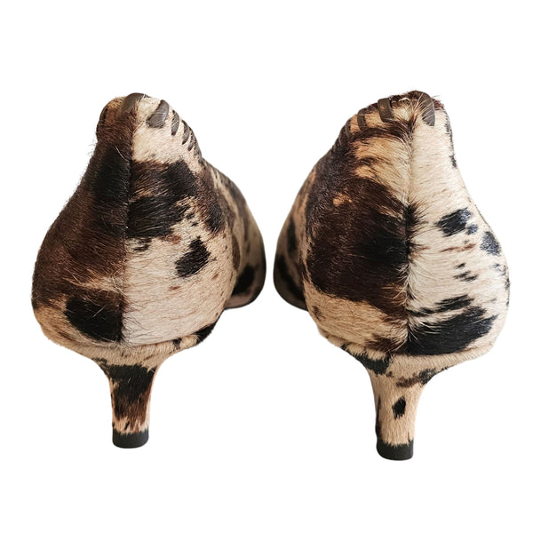 Lodi, Pumps mit Felloptik in beige/braun