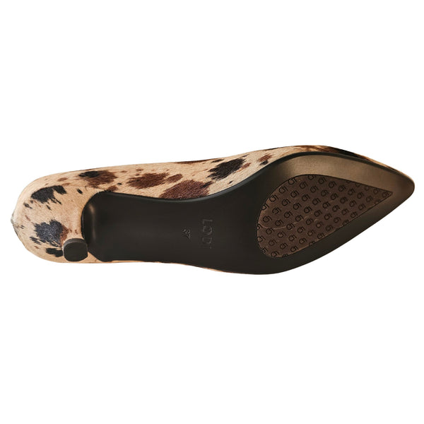 Lodi, Pumps mit Felloptik in beige/braun