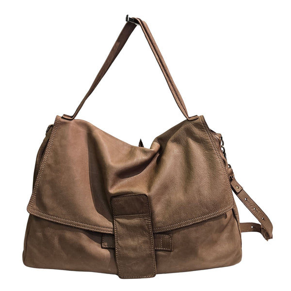 Caterina Lucchi, MARIA XL, schlammfarbene Umhängetasche