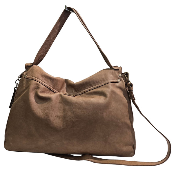 Caterina Lucchi, MARIA XL, schlammfarbene Umhängetasche