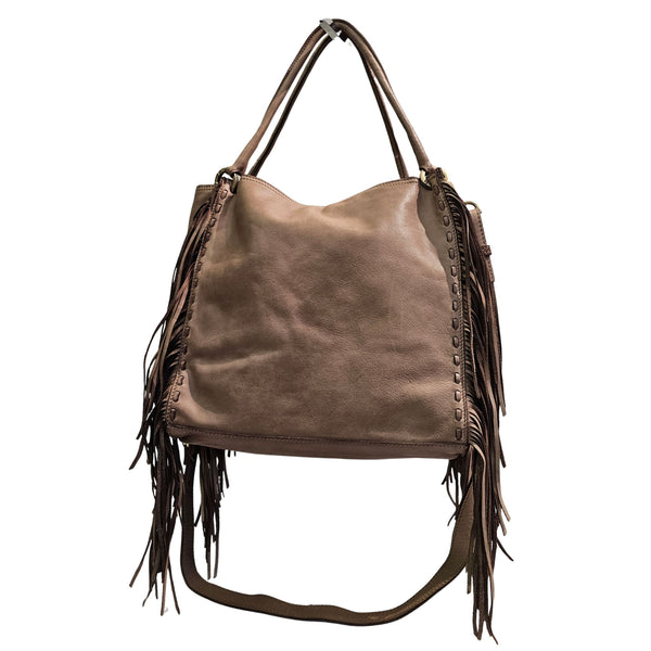 Caterina Lucchi, Umhängetasche mit seitlichen Fransen